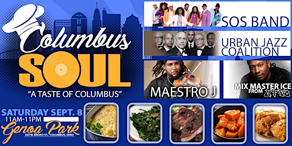 COLUMBUS SOUL feat. SOS BAND, URBAN JAZZ COALITION, MAESTRO J, MIX MASTER I...