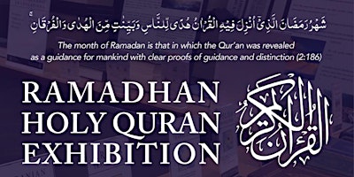 Ramadan Holy Quran Exhibition primary image