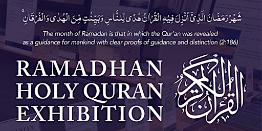 Hauptbild für Ramadan Holy Quran Exhibition