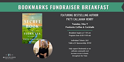 Bookmarks Breakfast Fundraiser with Patti Callahan Henry