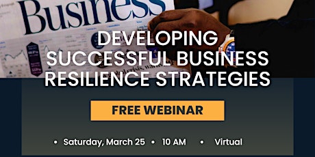Developing Successful Business Resilience Strategies