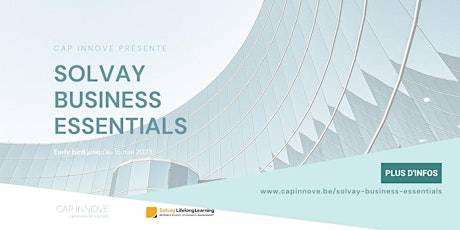 Primaire afbeelding van Séance d'information - Solvay Business Essentials