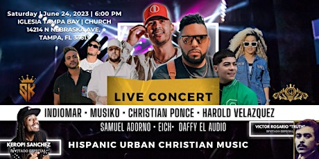 Tampa FL | "ARISE!" El Movimiento | 7 Hispanic Christian Urban Artists LIVE