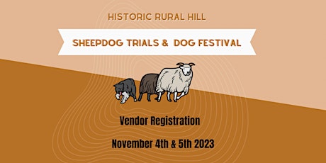 Sheep Dog Trial Vendor registration 2023