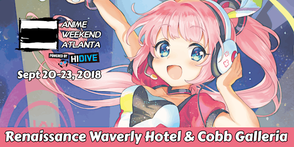 Anime Weekend Atlanta 2018 + HIDIVE
