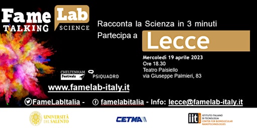 FameLab Talking Science, FameLab Italia