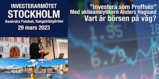 "Investera som Proffsen" med aktieanalytikern Anders Haglund