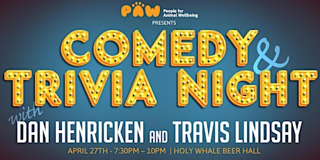PAW Comedy Trivia Night