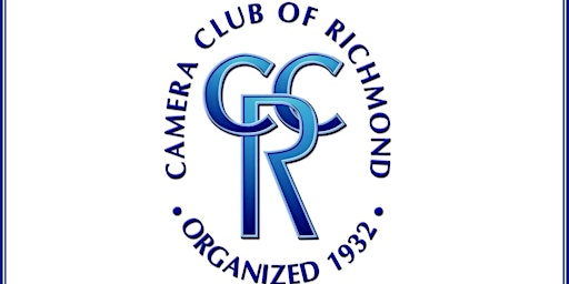 Primaire afbeelding van Camera Club of Richmond (VA) Monthly Meeting