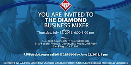 Diamond Business Mixer Sponsored by US Bank primary image