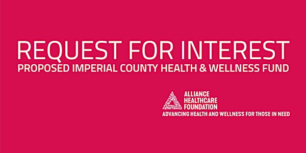Imperial County Request for Interest—Information Session