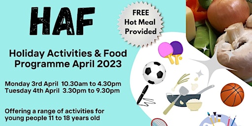HAF Programme at Hainault Youth Centre 2023