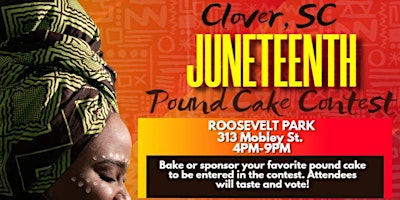 Clover Juneteenth Pound Cake Contest Registration primary image