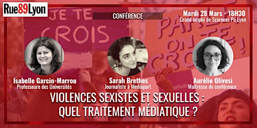Conférence sur les violences sexistes et sexuelles