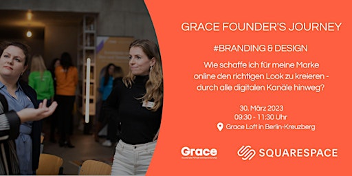 Grace Founder's Journey X Squarespace | #01Branding & Design