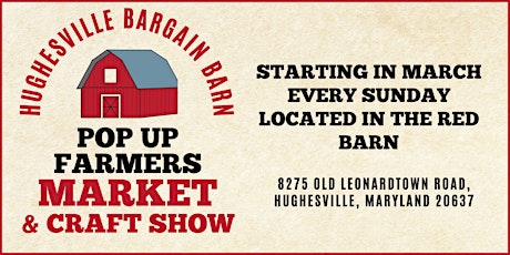Pop up Farmers Market & Craft Show
