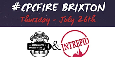 #CPCFIRE BRIXTON Open Mic Party // With Intrepid Travel primary image