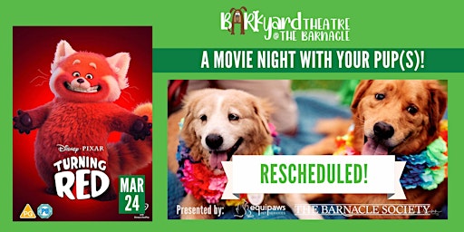 Movie Night with Your Pup: Turning Red at The Barnacle!