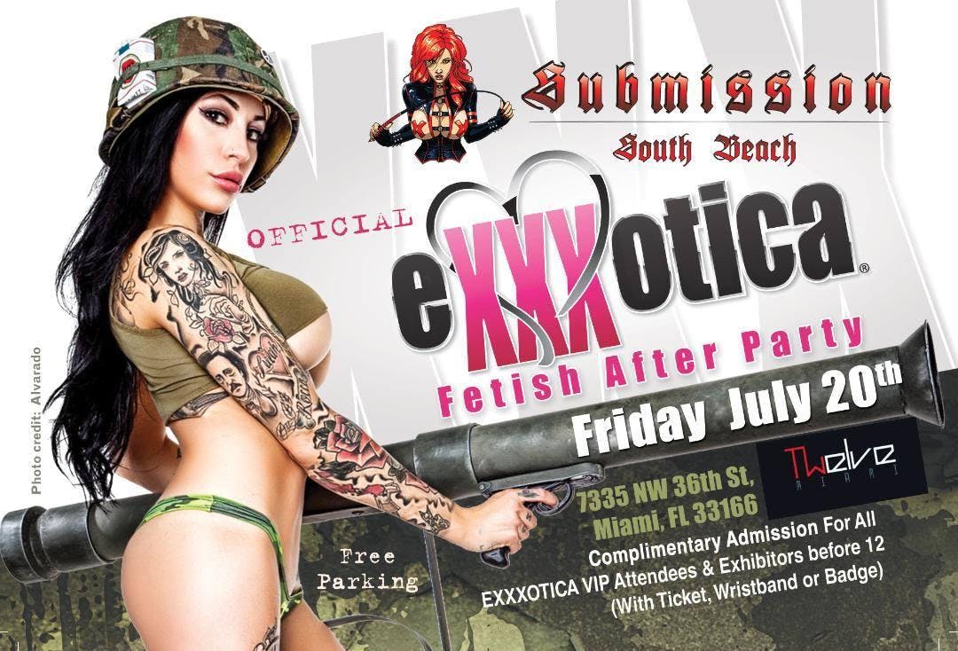 Submission Presents Official Exxxotica Fetish After Party