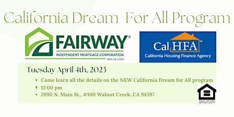 California Dream For All Program Seminar