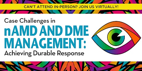 Imagem principal do evento Case Challenges in nAMD and DME Management: Achieving Durable Response
