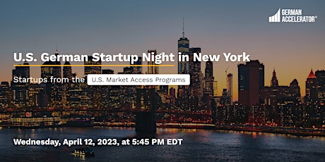 U.S. German Startup Night in New York