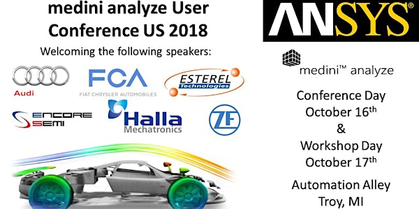 medini analyze User Conference US 2018