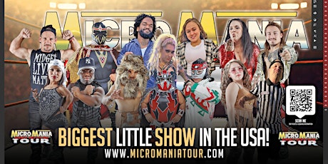 MicroMania Midget Wrestling: Manhattan, KS at RC McGraws