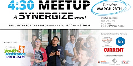 Synergize 4:30 Meetup | March 2023 | Carmel Youth Assistance Program