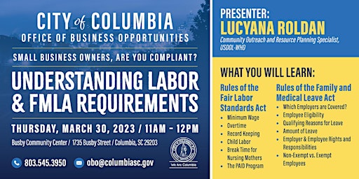 Let's Talk Labor and FMLA Requirements  for Small Businesses