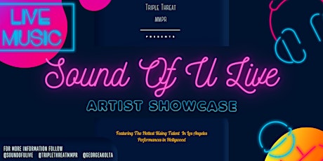 Sound Of U Live: Artist Showcase