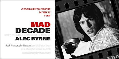 Alec Byrne: MAD DECADE - Closing Night Celebration