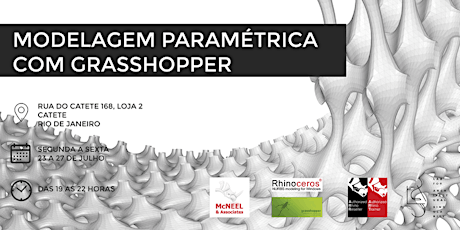 Imagem principal do evento Modelagem Paramétrica Com Grasshopper