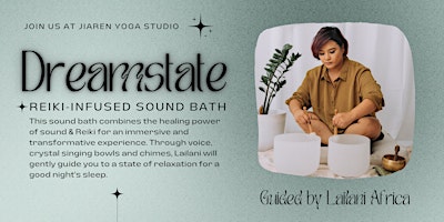 Hauptbild für "Dreamstate" Reiki-Infused Sound Bath