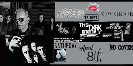 Dark kitchen After Midnight and tribute to Joy division  and New order