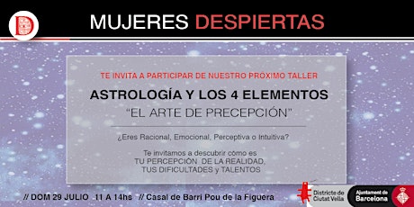 Imagen principal de Astrología y los 4 elementos: "El arte de la percepción"