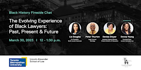 The Evolving Experience of Black Lawyers : Past, Present & Future