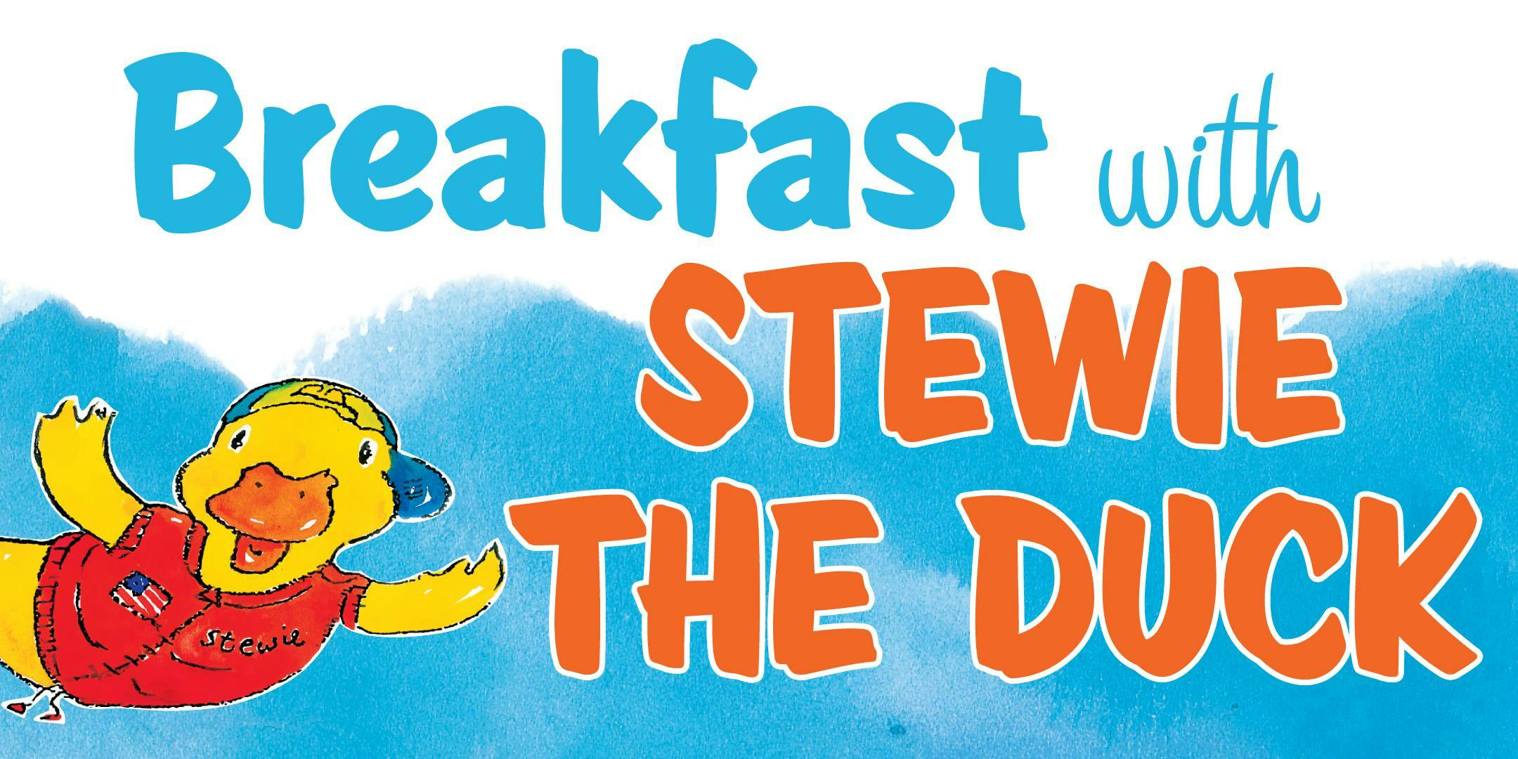 Breakfast with Stewie the Duck at Stew Leonard's with special guest Stew Jr