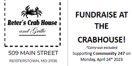 Community 247 Fundraiser Night at Reter's Crabhouse primary image