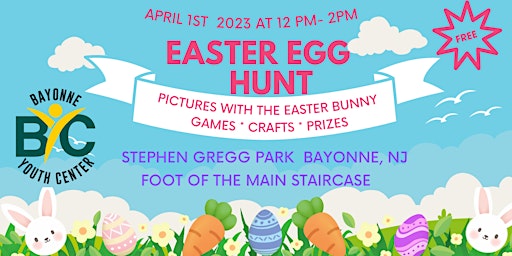 Easter  Egg Hunt & Pictures with the Bunny