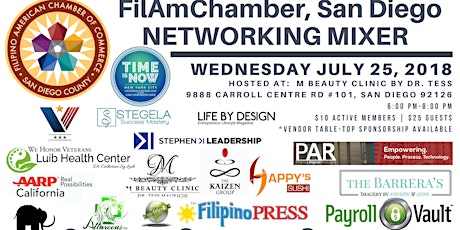 FilAmChamber July Networking Mixer primary image