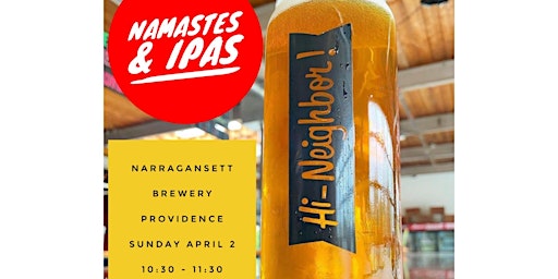 Namastes and IPAs at Narragansett Brewery