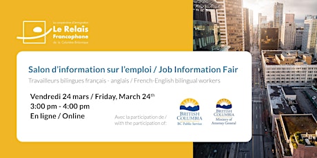 Salon d'information sur l'emploi / Job Information Fair
