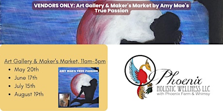 Vendor Agreement/Art Gallery & Maker's Market by Amy Mae's True Passion