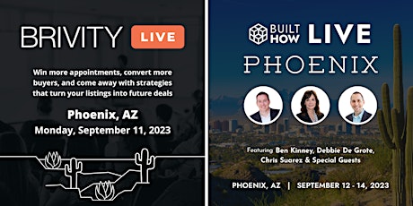 Brivity & BuiltHOW LIVE  Fall 2023
