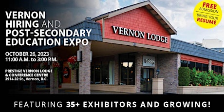 FREE Vernon Hiring & Education Expo 2023!
