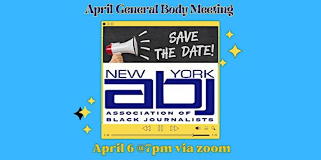 April General Body Meeting