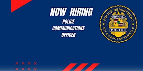Police Communications Officer Information Session (In Person)