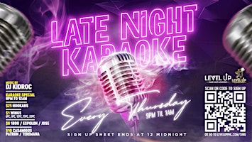 Late Night Karaoke