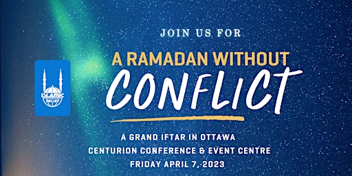 Grand Iftar In Support of Palestine · Ottawa
